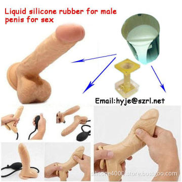 life casting silicone rubber for male sex organ sexual penis